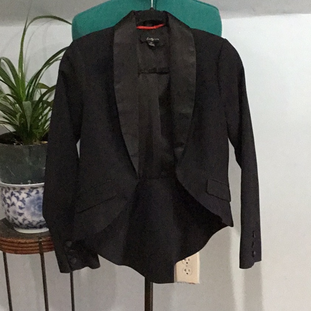 Black jacket with satan collar. Size S/P